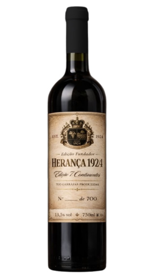 Herança 1924 — Garrafa Nº 1 de 700 | Edição 7 Continentes (Brasil)